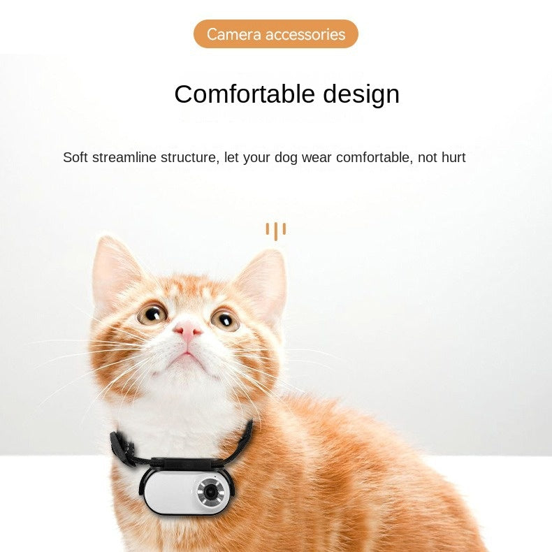 New HD A100 Sports Camera Indoor And Outdoor Cycling Sports Camera Cat Dog Collar Pet Camera
